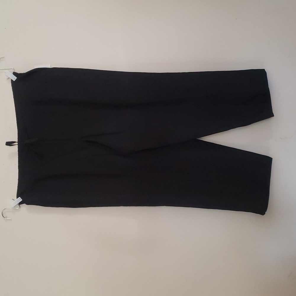 Rafella black Linen pants size 20W New!